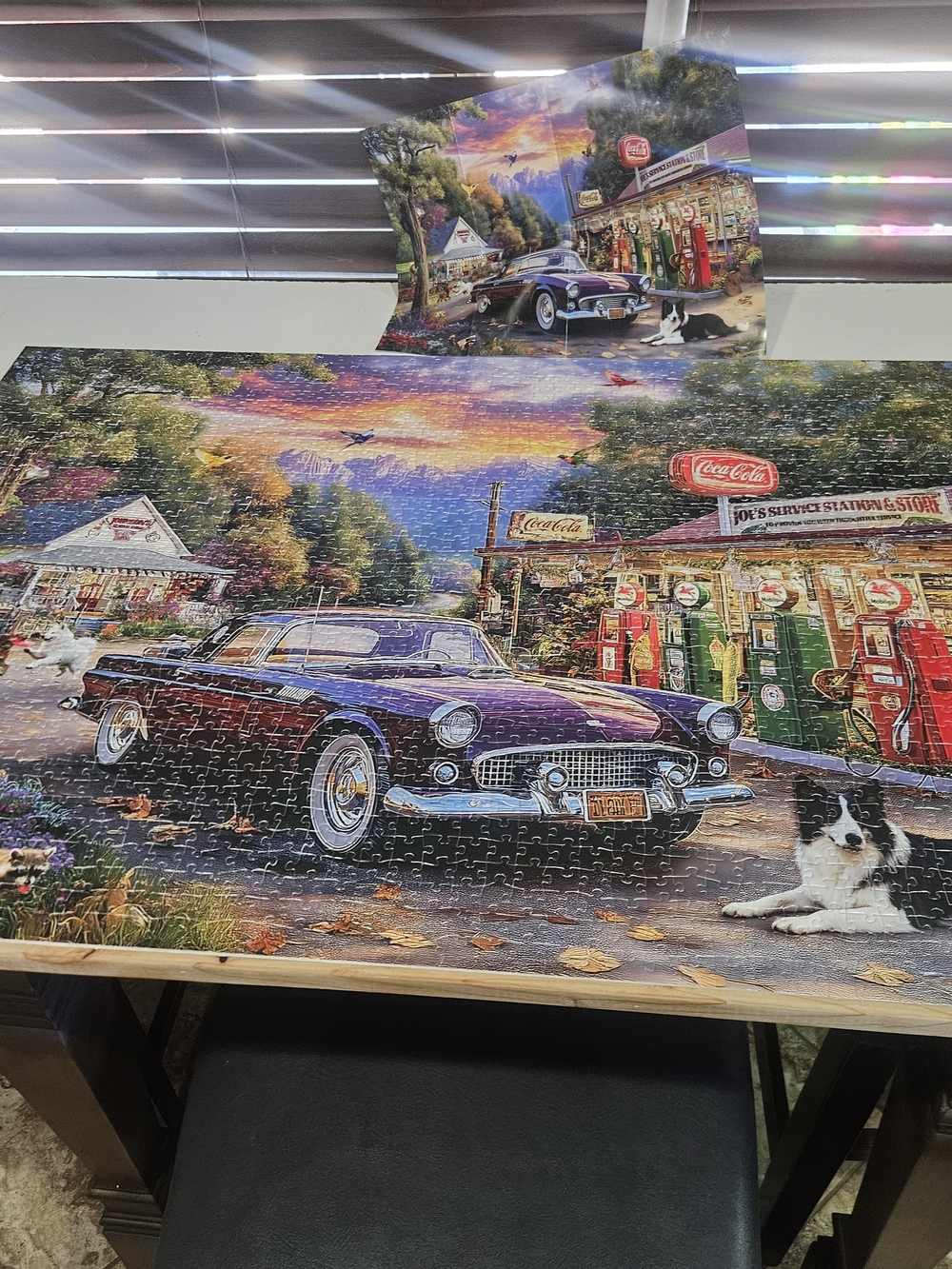Vintage Classic Car Jigsaw Puzzle -